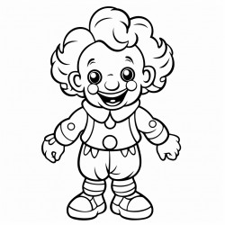 a clown
