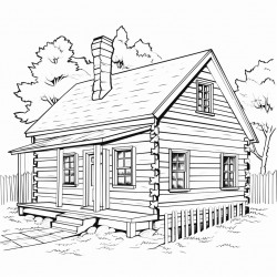 1772 doucet log house rustico
