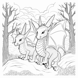 dragons in their environments