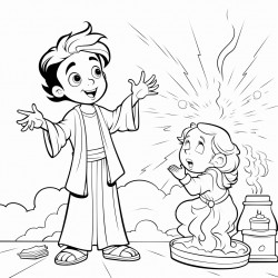 nio orando a dios pidiendo perdon