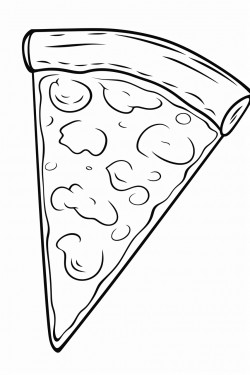 one slice of pizza for kids