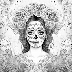 dia de les muertos ofrenda