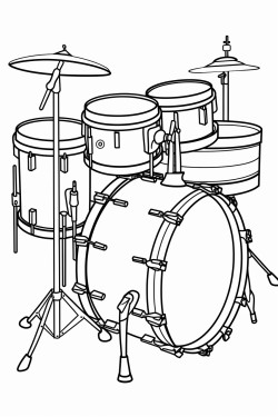 only instrument music drums