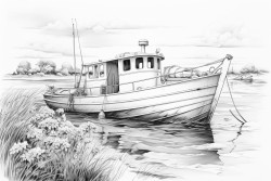 boat on water