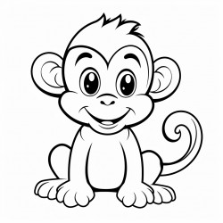 cute monkey
