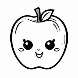 cute apple