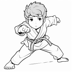randori combat judo enfant