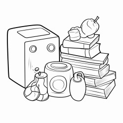 color the carton box and other devices
