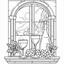 italian small wine window