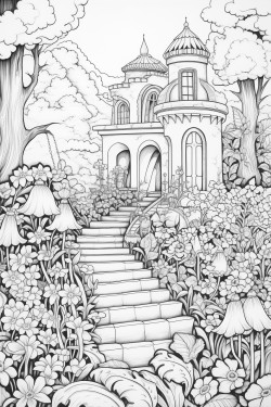 whimsical garden