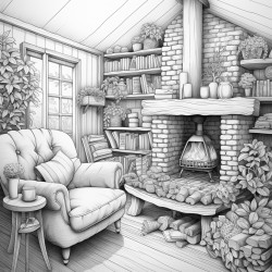 cute designs of cozy hygge spaces for relaxation