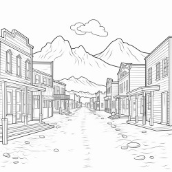 west and ghost towns