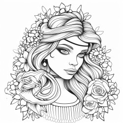 color this picture with sketch colour