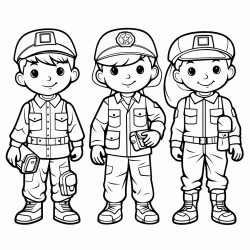 military themed for children