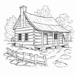 1772 doucet log house rustico