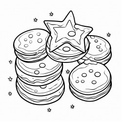 sugarcoated cookies with a hint of cinnamon