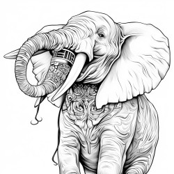 elephant singing at the karaoke