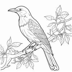 leafy tree tui birds singing