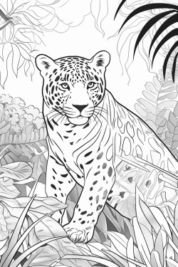 jaguar in the jungle