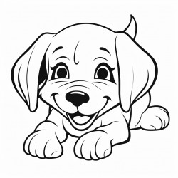 a brown head doggy with a white line on its forehead and on his nech tongue is out its laying on his back