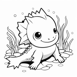 axolotl cute