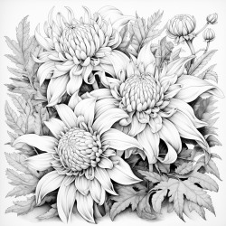 floral paintbrush