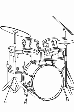only instrument music drums