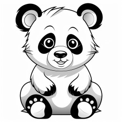 panda qui lit