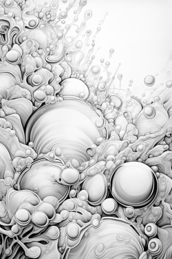 bubbles up