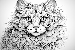 un gato