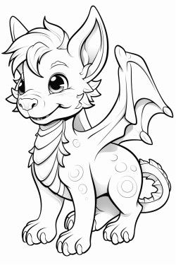 mythical puppy dragon