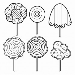lollipops with different forms