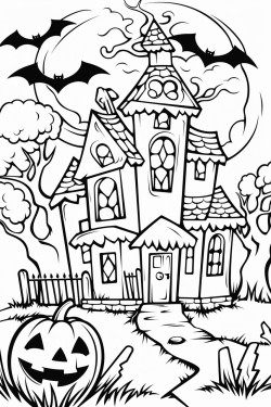 halloween scene