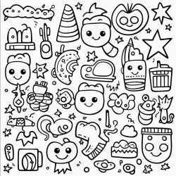 desenhos doodles