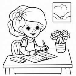 create a coloring page