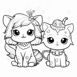 unicorn kitten puppy leopard mermaid