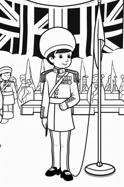 changing ceremony of united kingdom kings guard