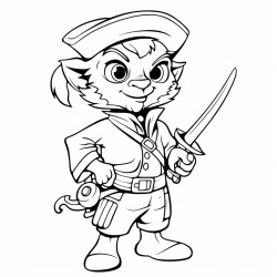 une chvre dguise en pirate