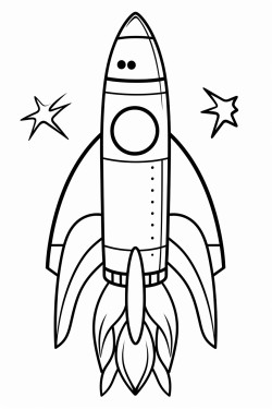 rocket during launch