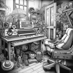 record label music studio