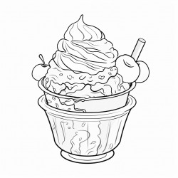 ice cream sundaes