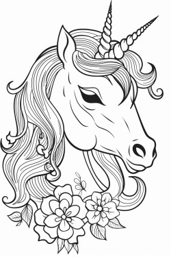unicorn bersayap dengan 10 temannya