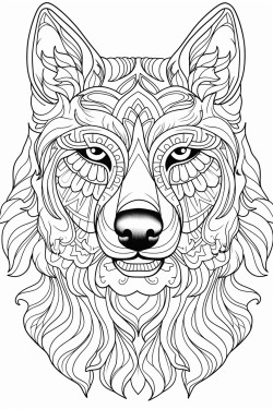 dog head shot