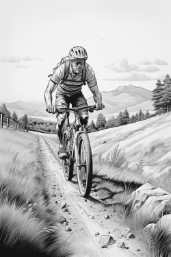cyclists in the country