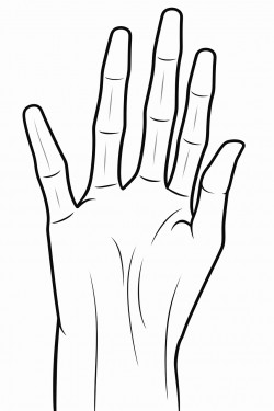 hands with long nails