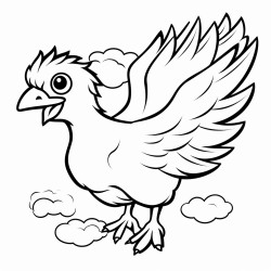flying chicken