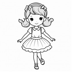 little girl ballerina