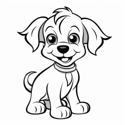 happy cut dog