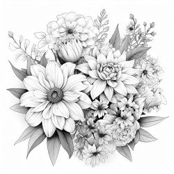 october birth flower bouquet