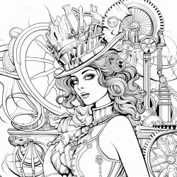 steampunk steampowered carnival